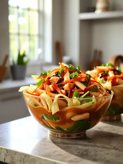 Egg Roll Bowls With Chicken And Cabbage