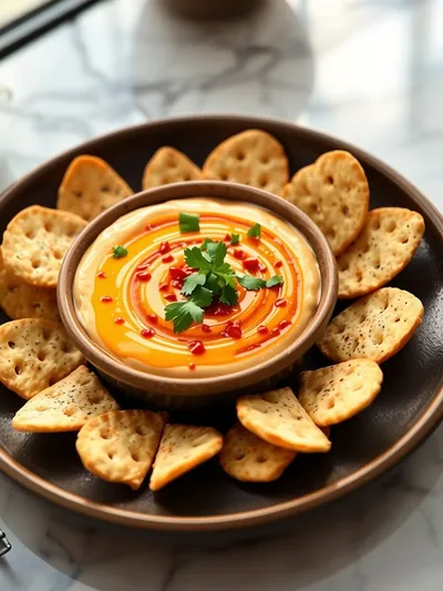 Fire Cracker Dip - cooking process