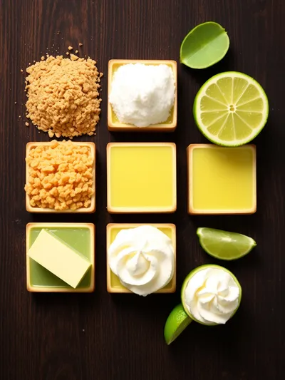 Key Lime Pie Recipe – Fresh Homemade Delight - ingredients preparation