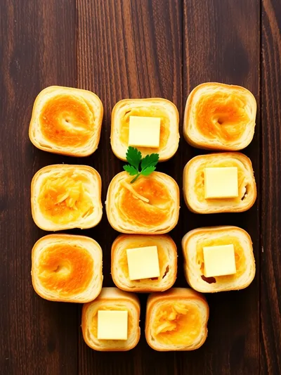Mini Grilled Cheese Hawaiian Rolls - ingredients preparation