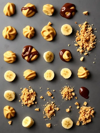 Peanut Butter Crunch Lasagna - ingredients preparation