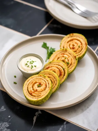 Pickle Dip Pinwheels – Easy Snack Recipe - ready to serve