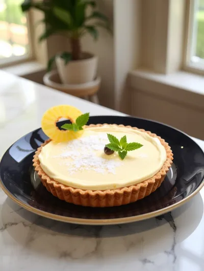 Pineapple Cream Cheese Pie – Sweet and Tangy Dessert - cooking process