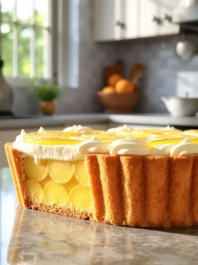 Pineapple Cream Cheese Pie – Sweet and Tangy Dessert