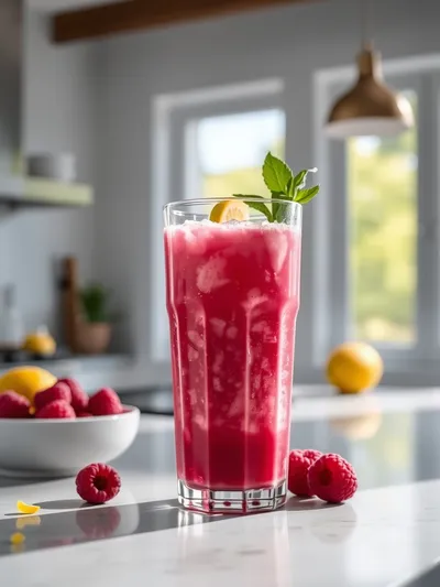 Raspberry Lemonade Smoothie Recipe