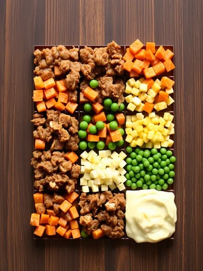Quick & Easy Shepherd's Pie Recipe - ingredients preparation