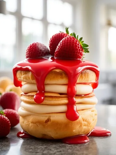 Strawberry Cheesecake Danish