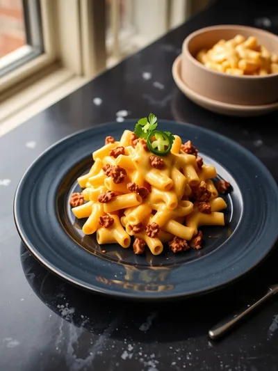 Taco Mac & Cheese - ready to serve
