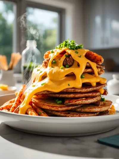 Turkey & Beef Cheesy Potatoes