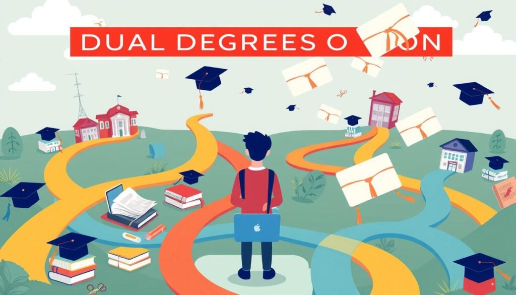 Application processes for dual degree programs