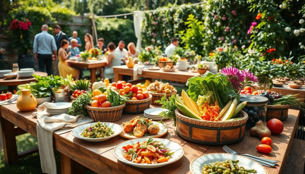 choose organic caterer