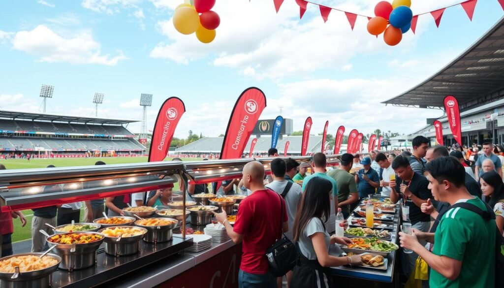 choosing sports event catering company