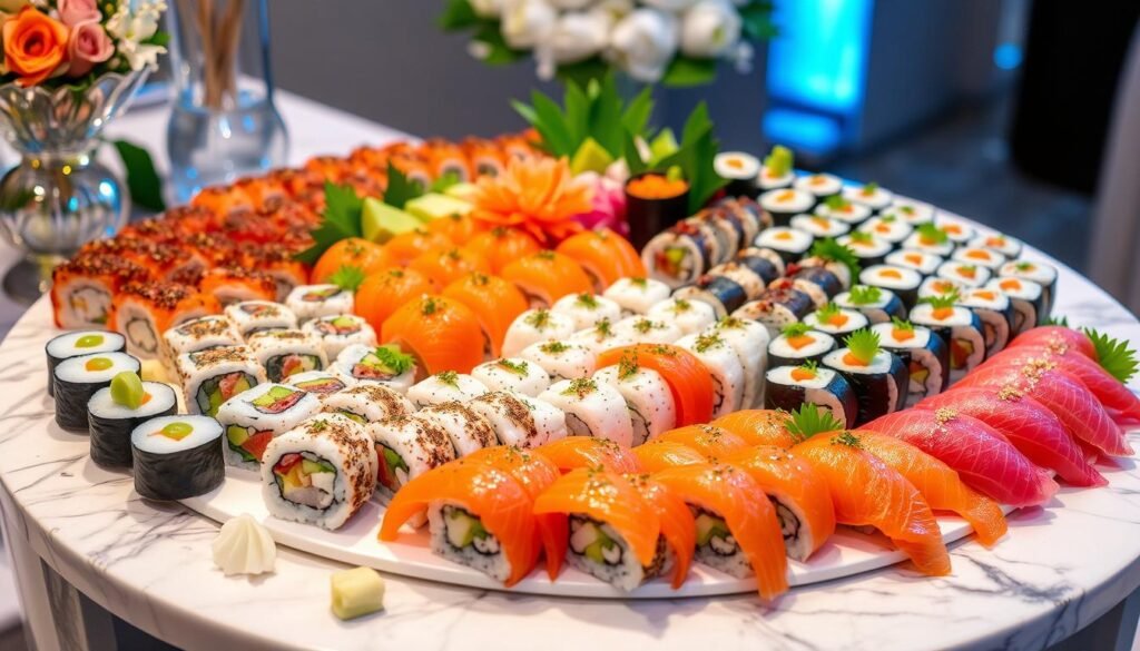 dietary restrictions sushi catering