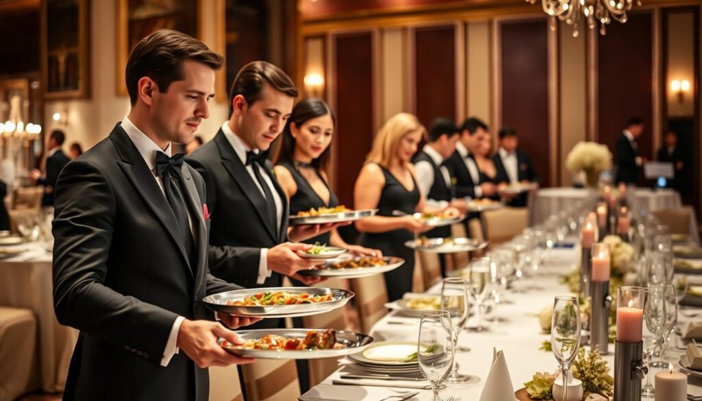 experienced catering staff