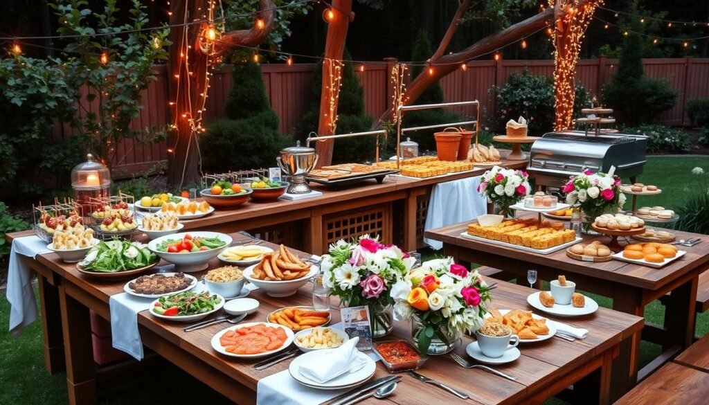 outdoor catering menu ideas