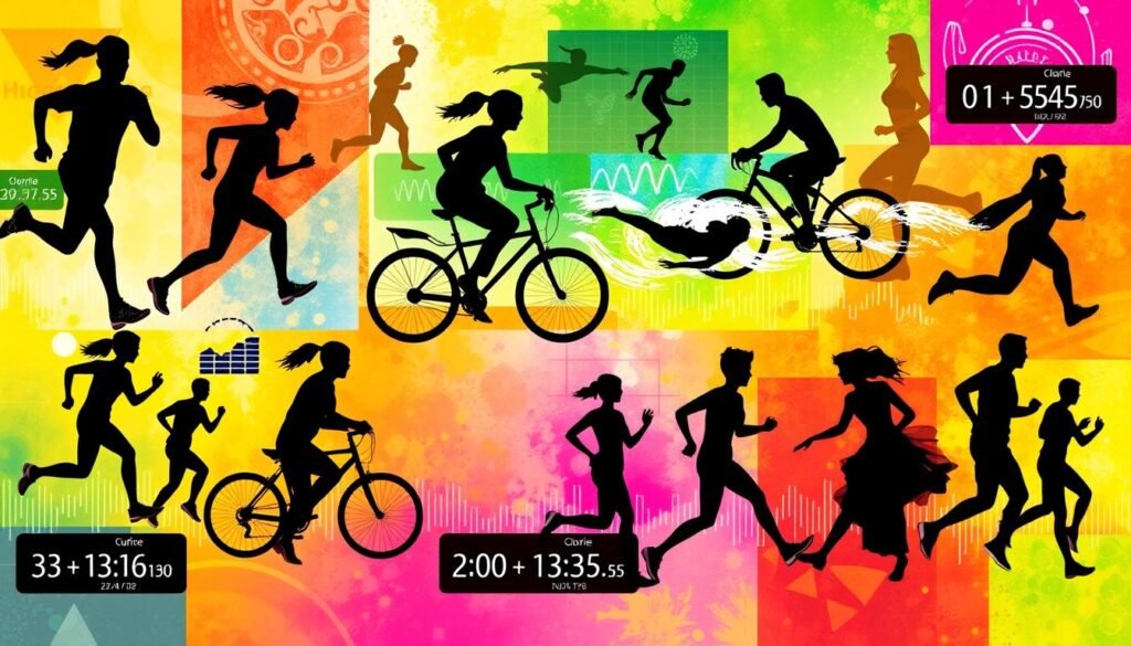 track calorie burn through physical activity types