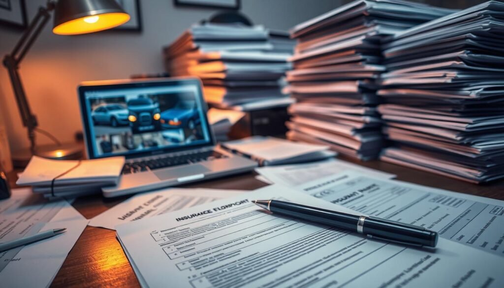 insurance claims and police reports